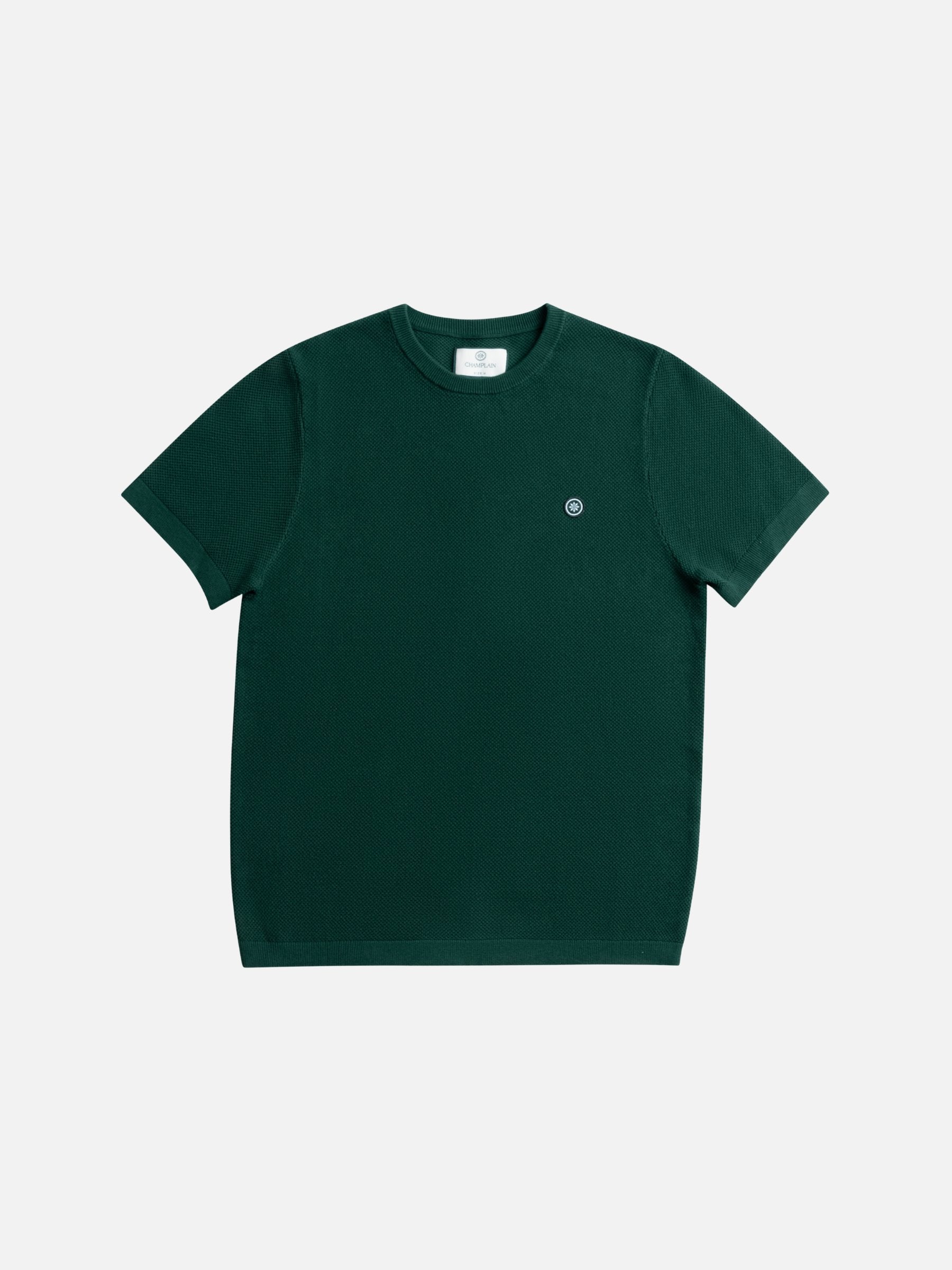 CHAMPLAIN - Knit T-Shirt - Green