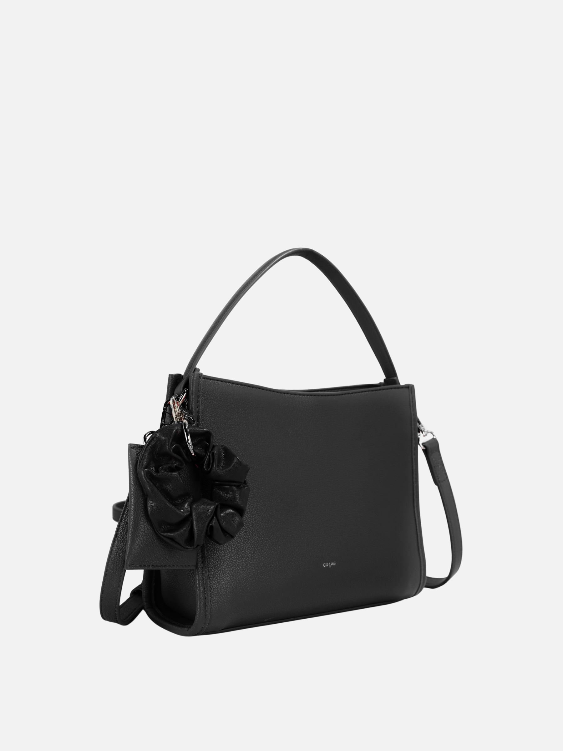 COLAB-Alice Top Handle Crossbody-Black