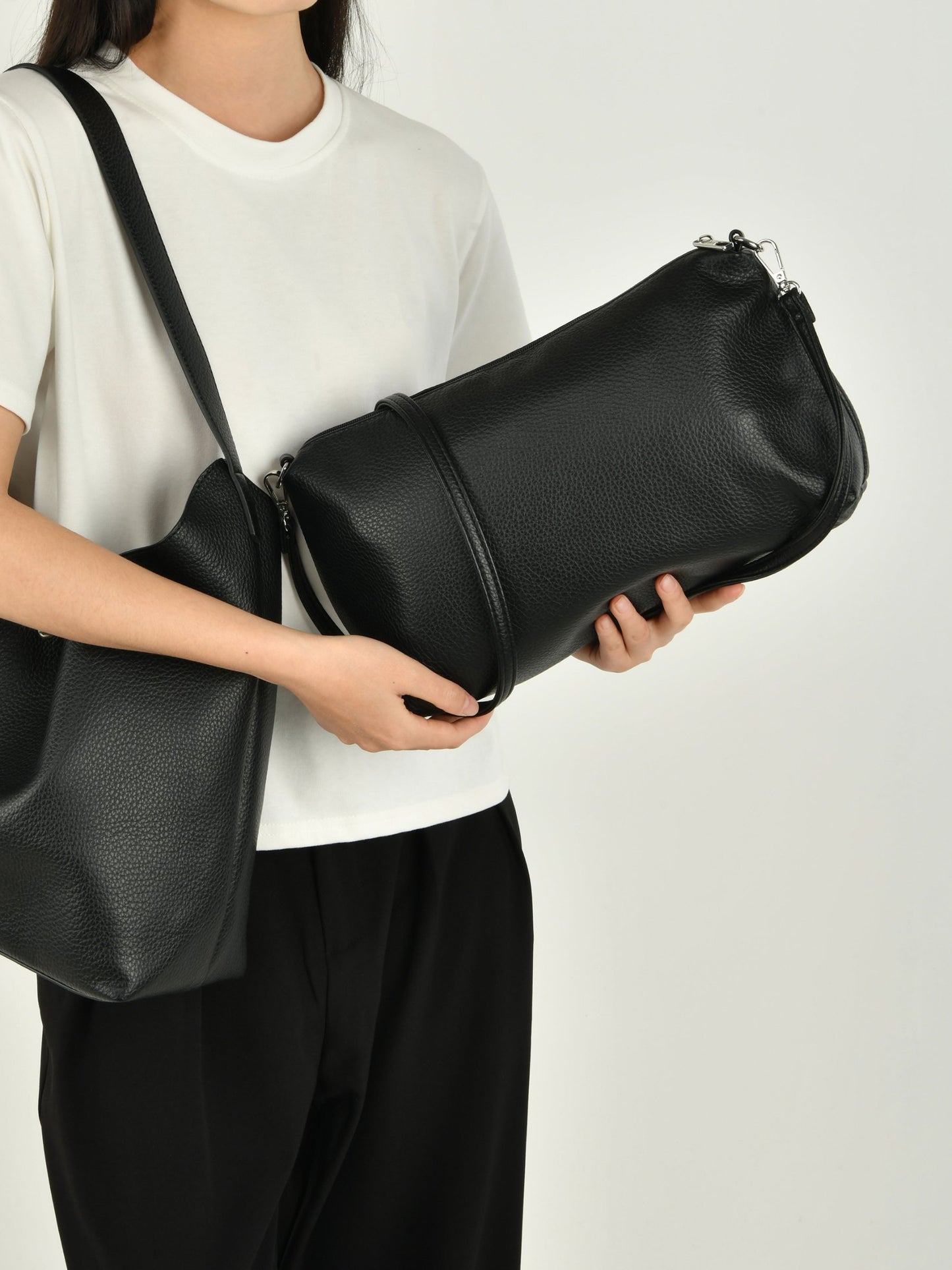 COLAB - Jamie Hobo Bag with Pouch - 