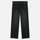 DICKIES - Relaxed Straight Work Jeans - Black Wash Faded