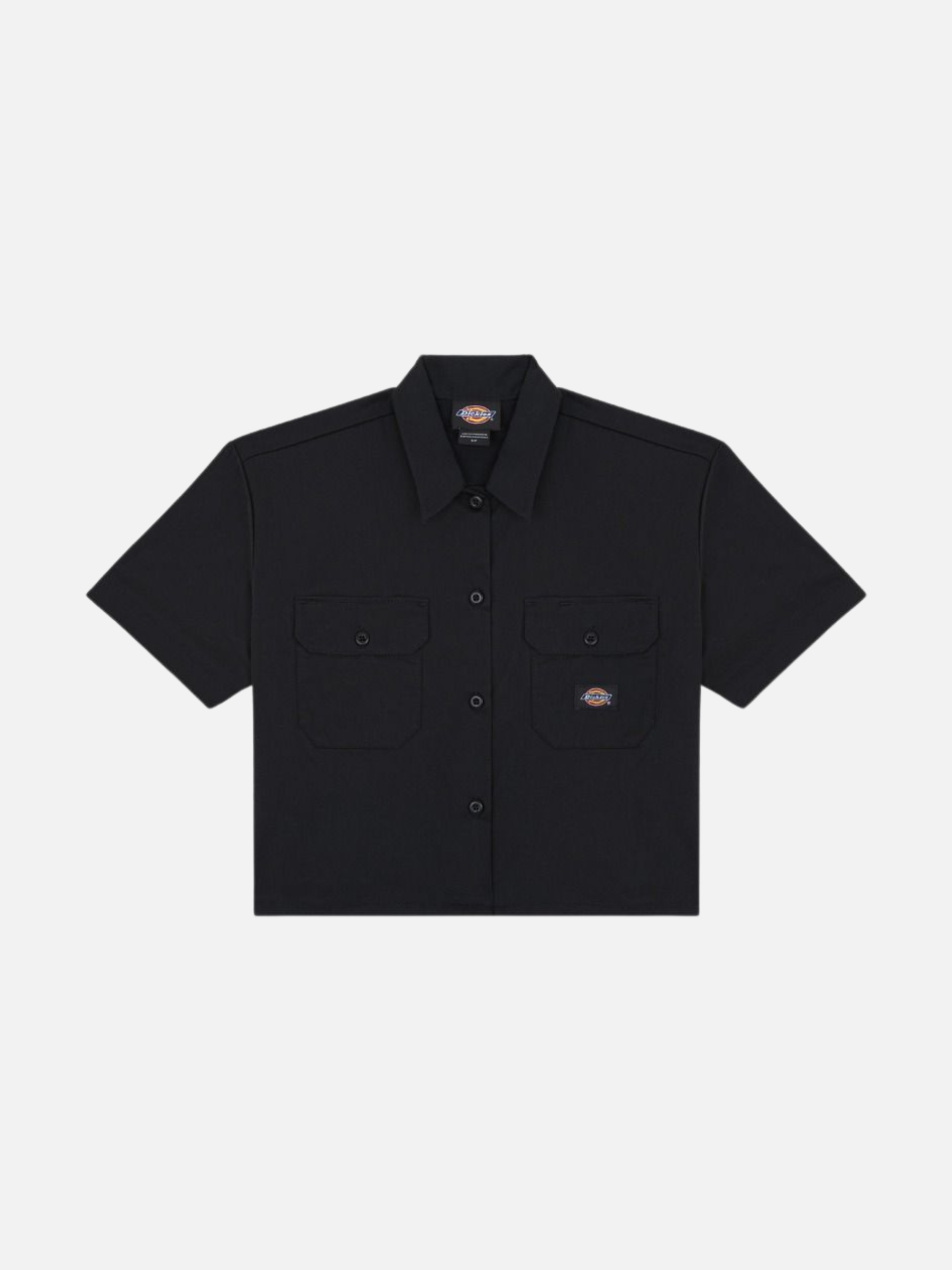 DICKIES - Cropped Short-Sleeve Work Shirt