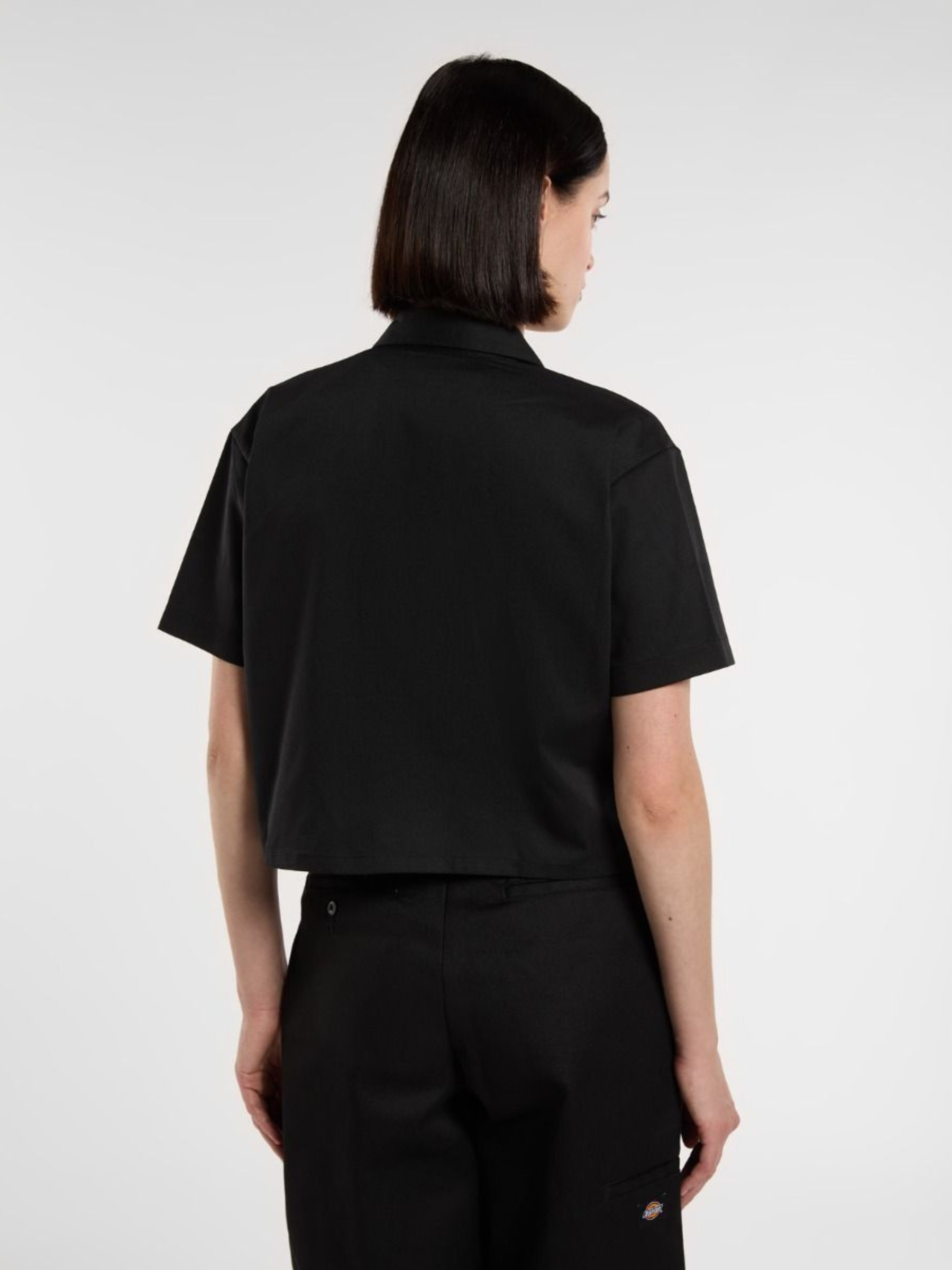 DICKIES - Cropped Short-Sleeve Work Shirt