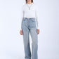DR DENIM Denim Echo Straight Leg - Canyon Light Vintage