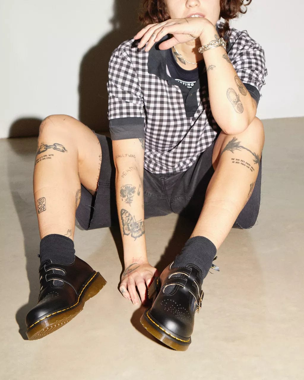 DR.MARTENS SHOES 8065 Mary Jane Smooth Leather