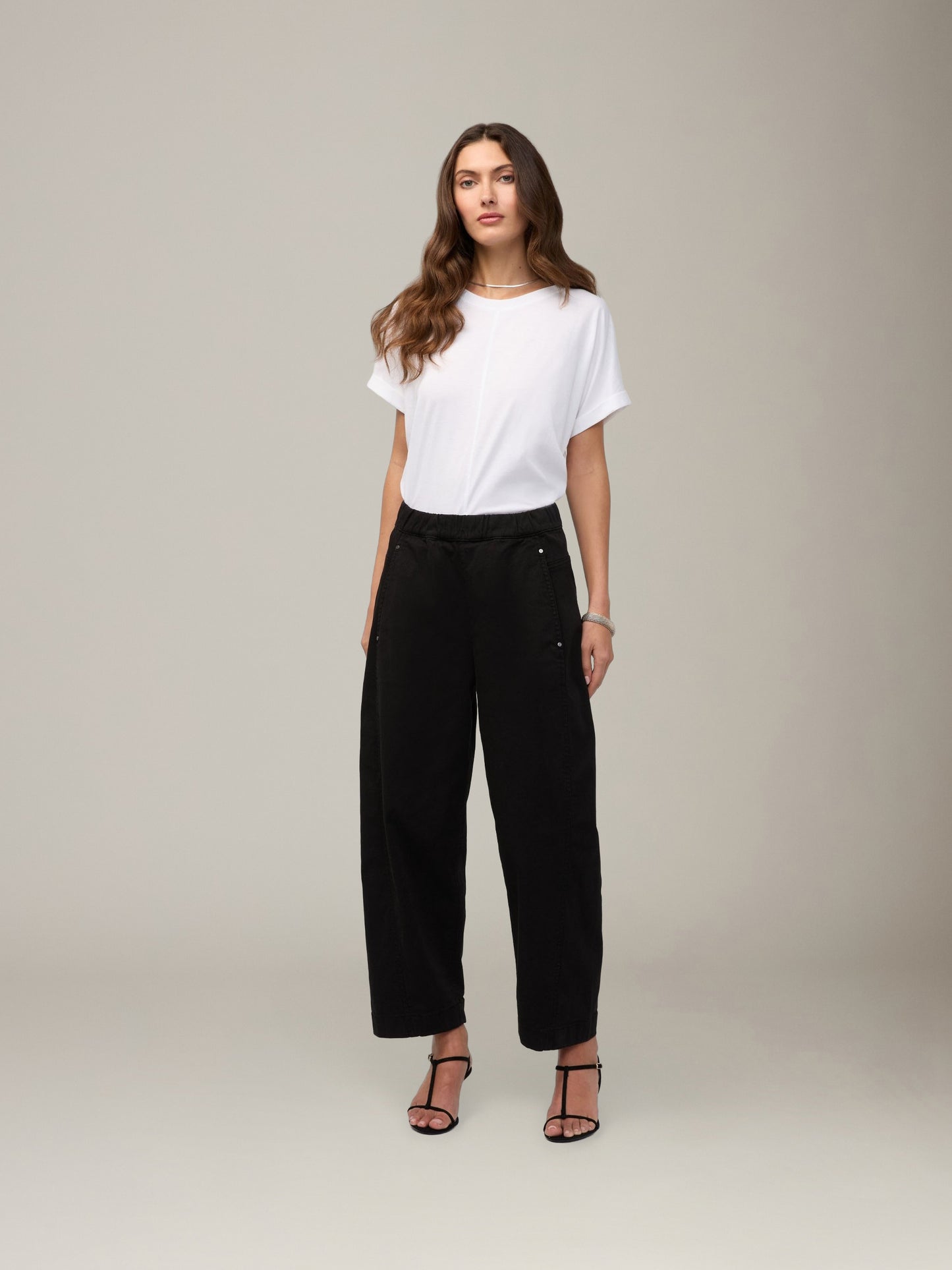 DUER - FlexTwill Barrel Pull On Pants - Black
