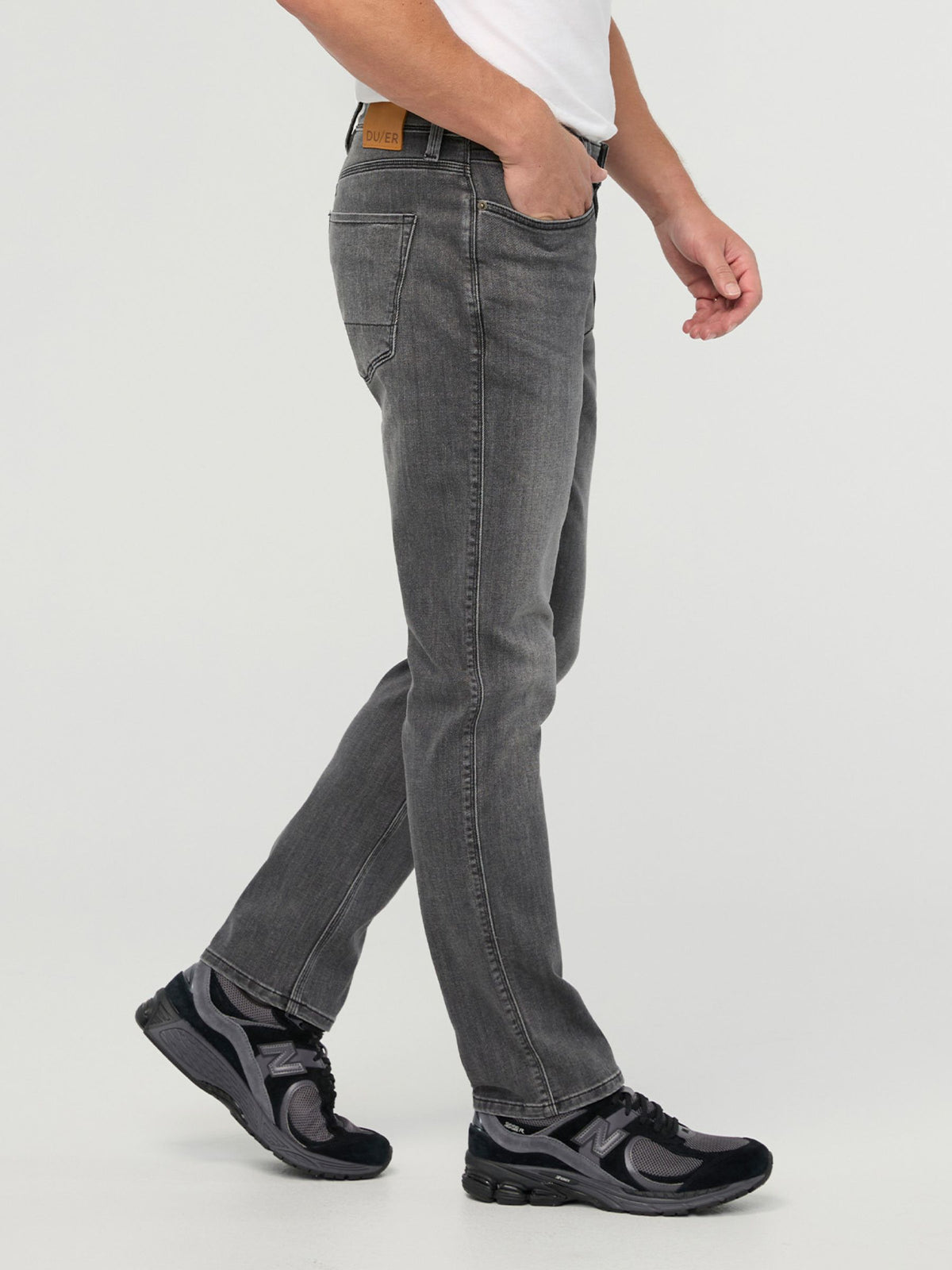 DUER - Performance Denim Athletic Taper Jeans - 