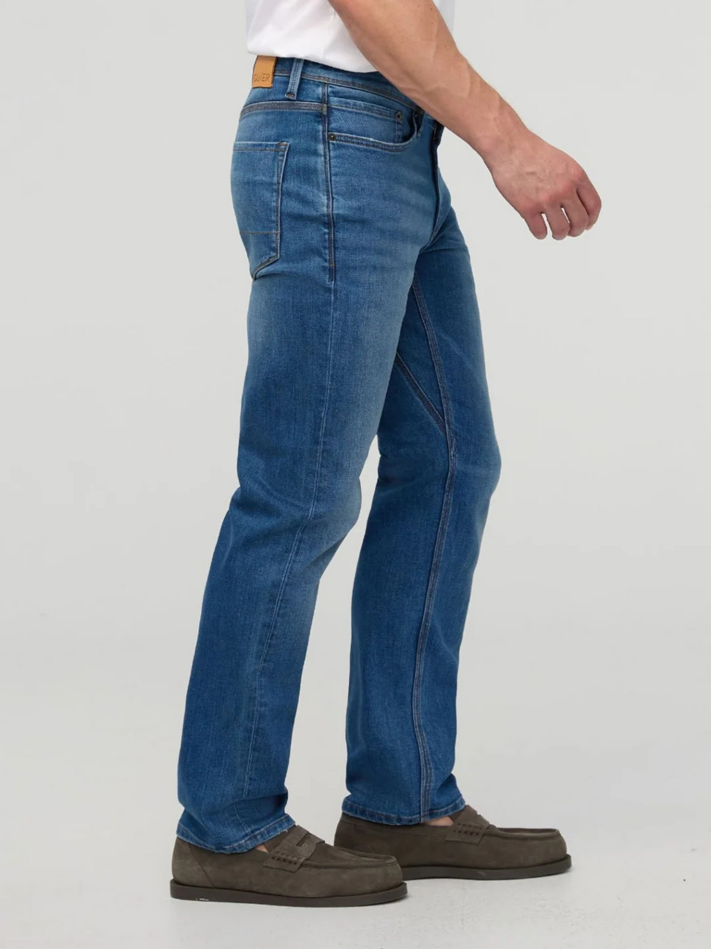 Performance Denim Plus Straight - Alpine Indigo