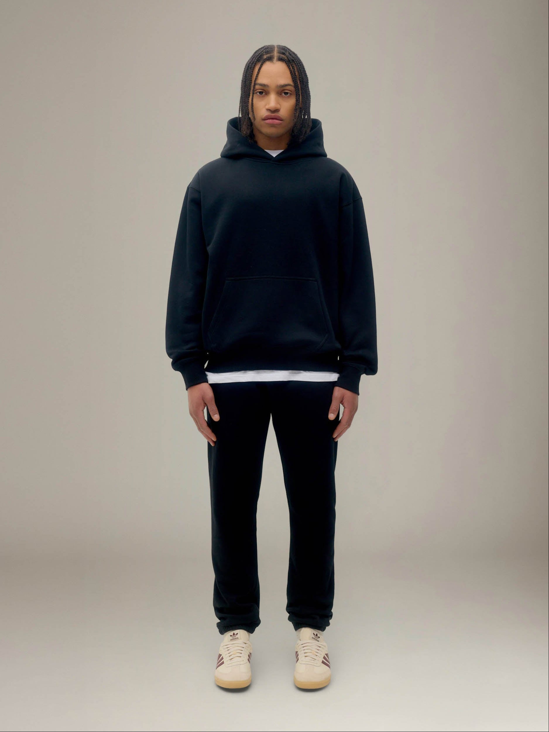 EAZY GARMENTS - Essential Hoodie - Black