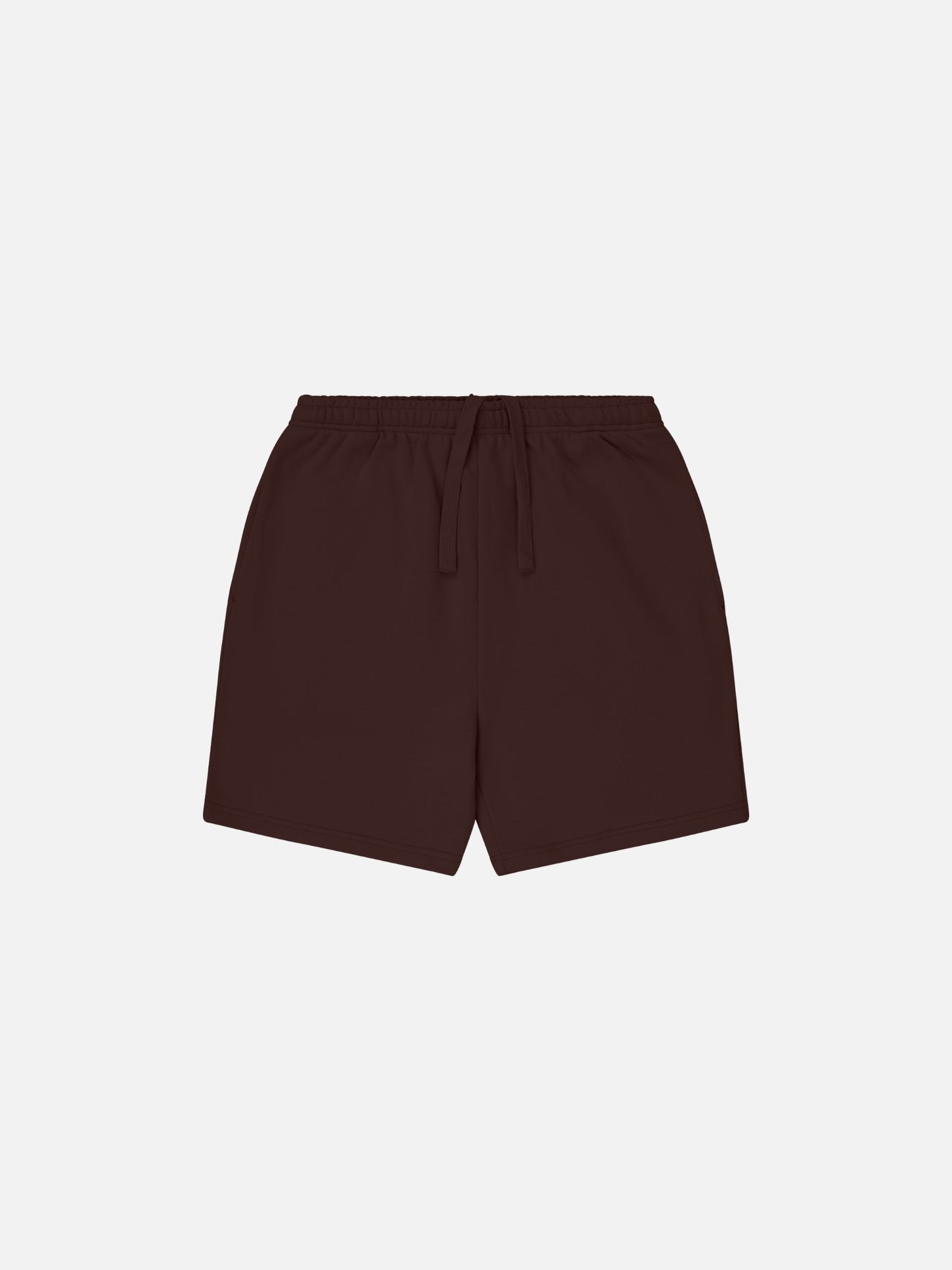 EAZY GARMENTS - Sweat Shorts - Coffee