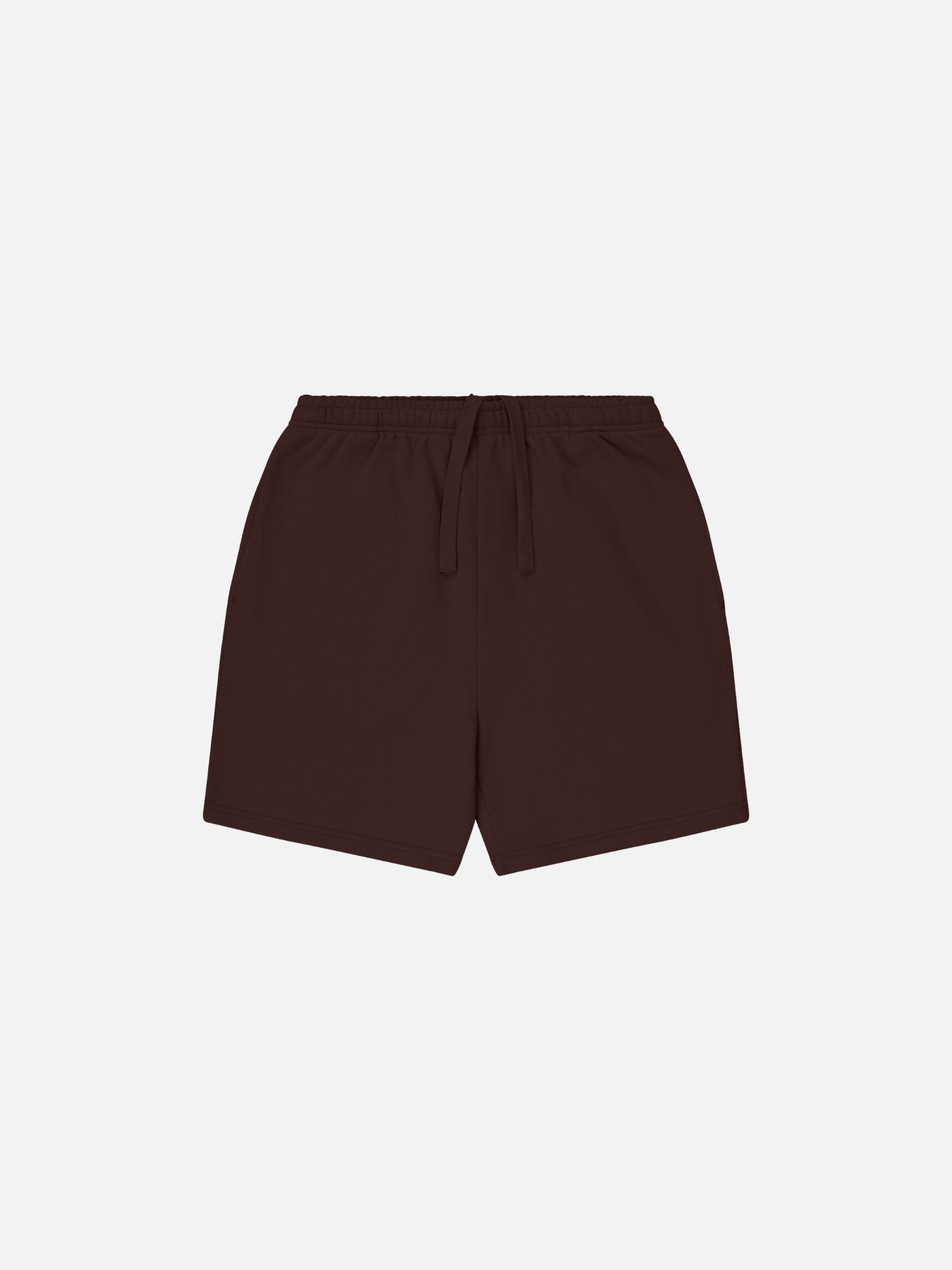 EAZY GARMENTS - Sweat Shorts - Coffee