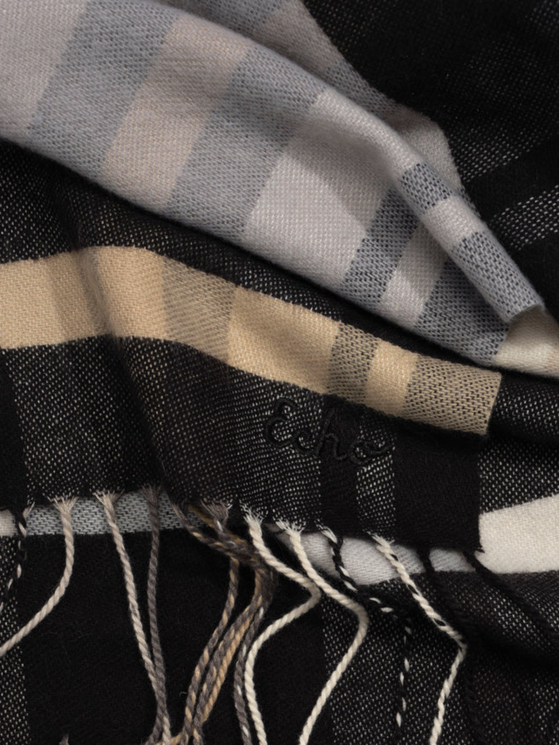 ECHO - Central Park Plaid Scarf - 