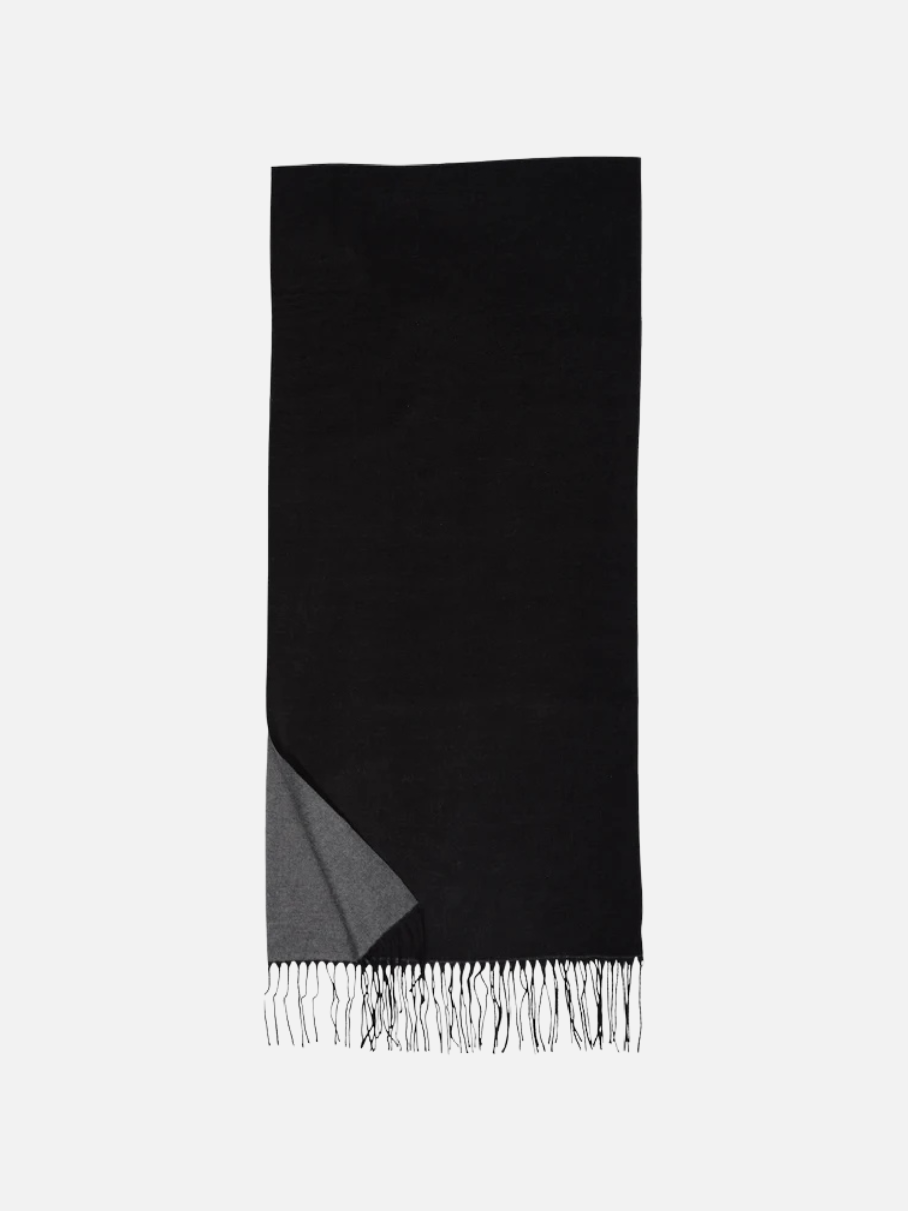 ECHO - Double Face Scarf - Black