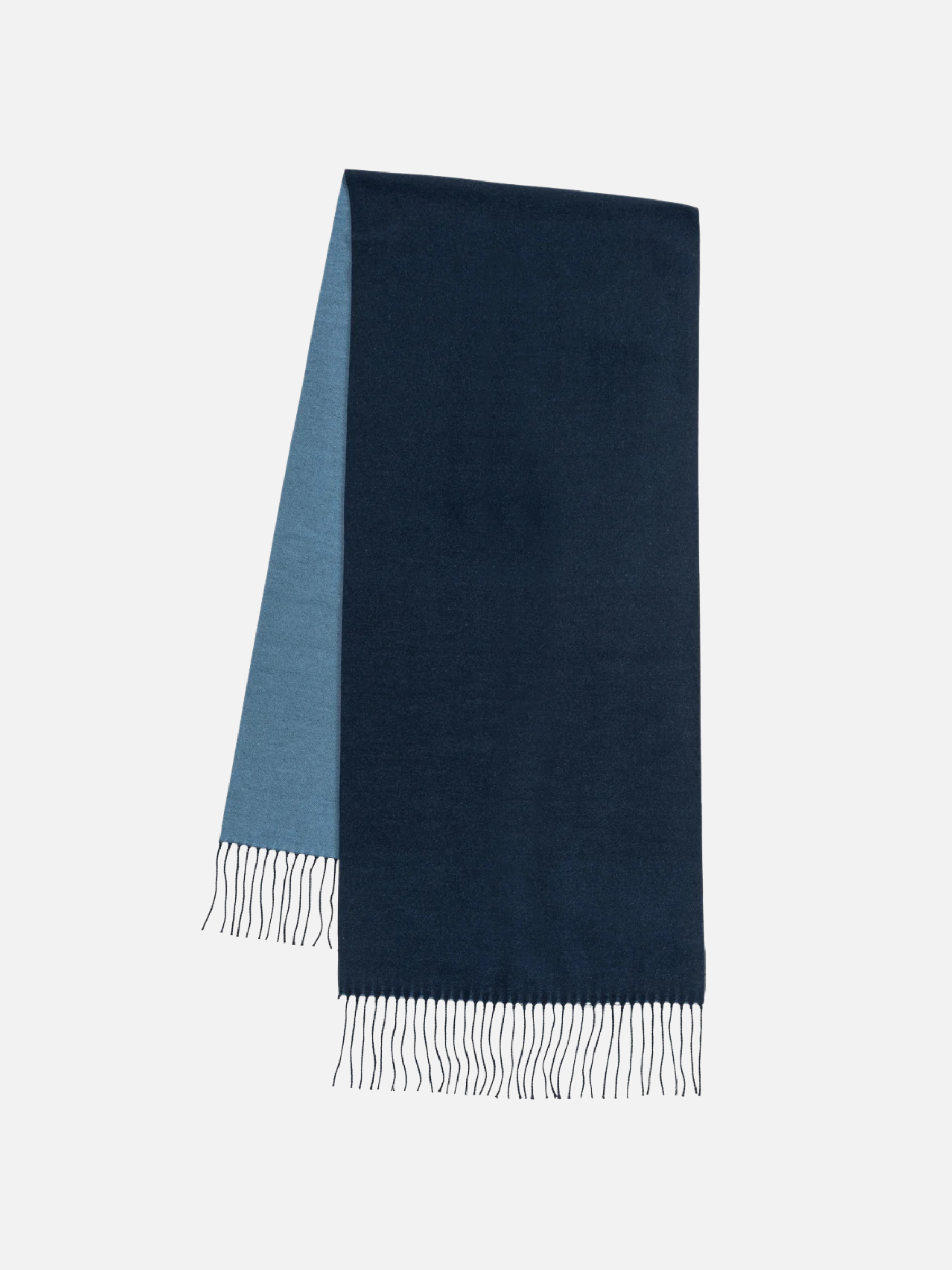 ECHO - Double Face Scarf - Navy