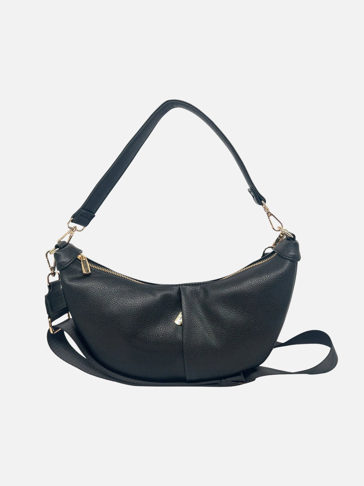 ESPE - Kingston Convertible Crossbody Shoulder Bag - Black