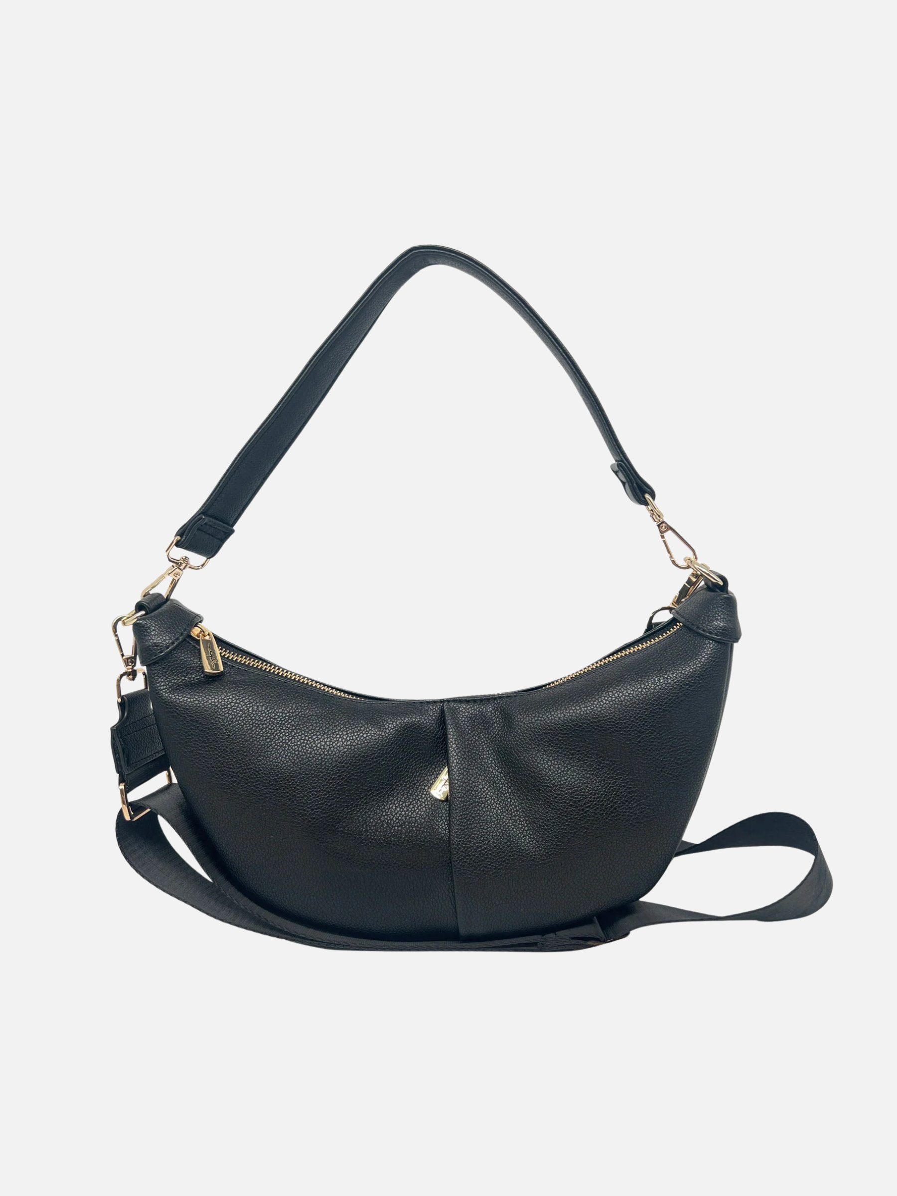 ESPE - Kingston Convertible Crossbody Shoulder Bag - Black