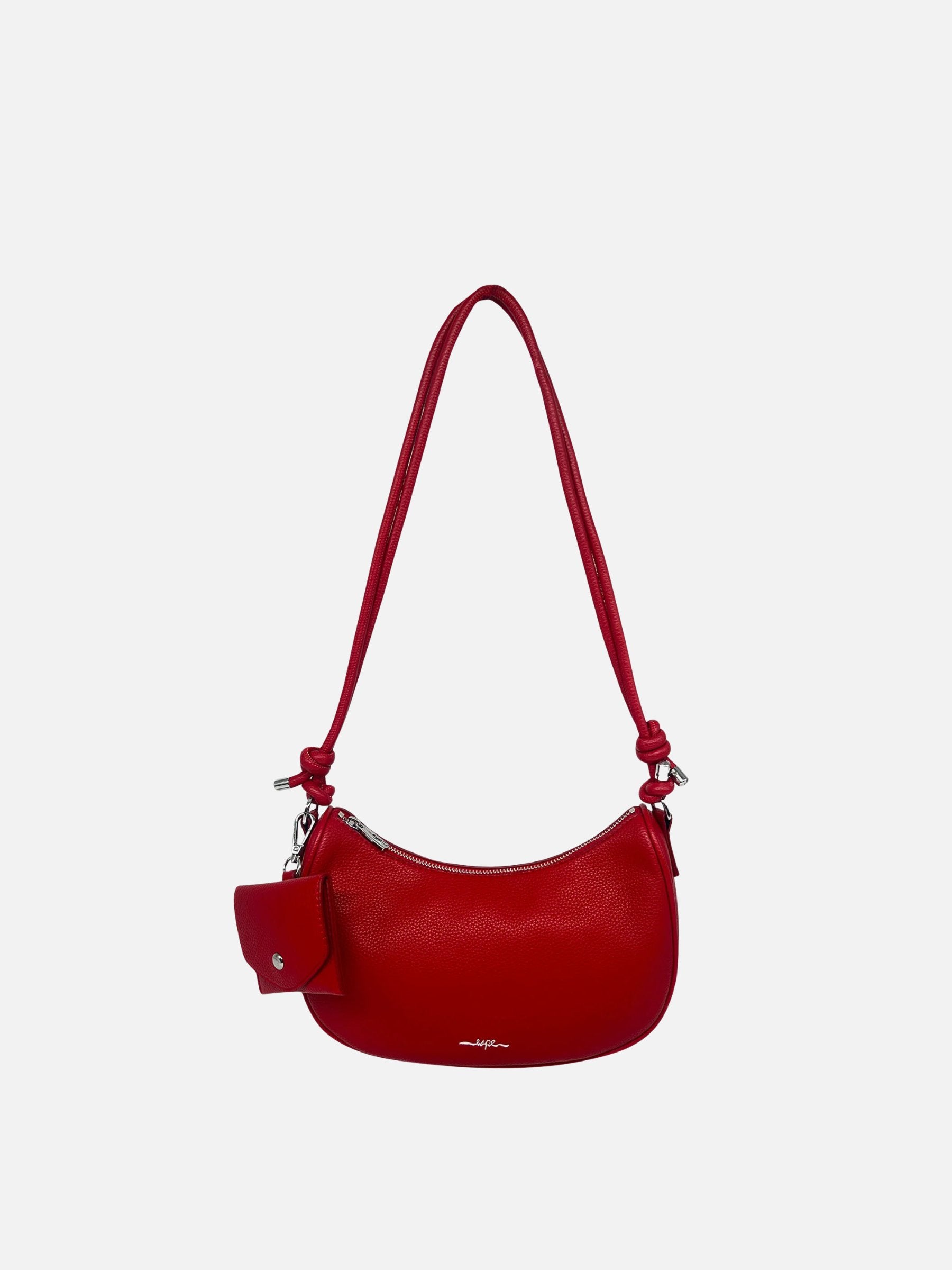 ESPE - Nadine Convertible Crossbody Shoulder Bag - Red