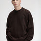 Oversized Tipped Sweatshirt