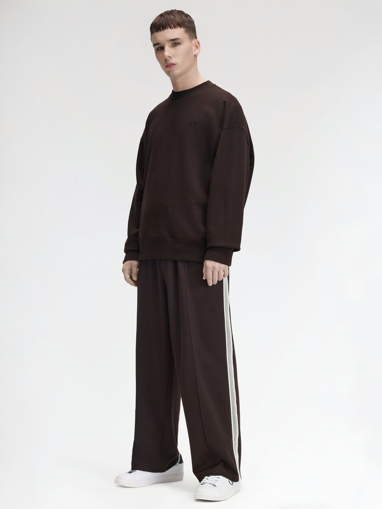 Oversized Tipped Sweatshirt