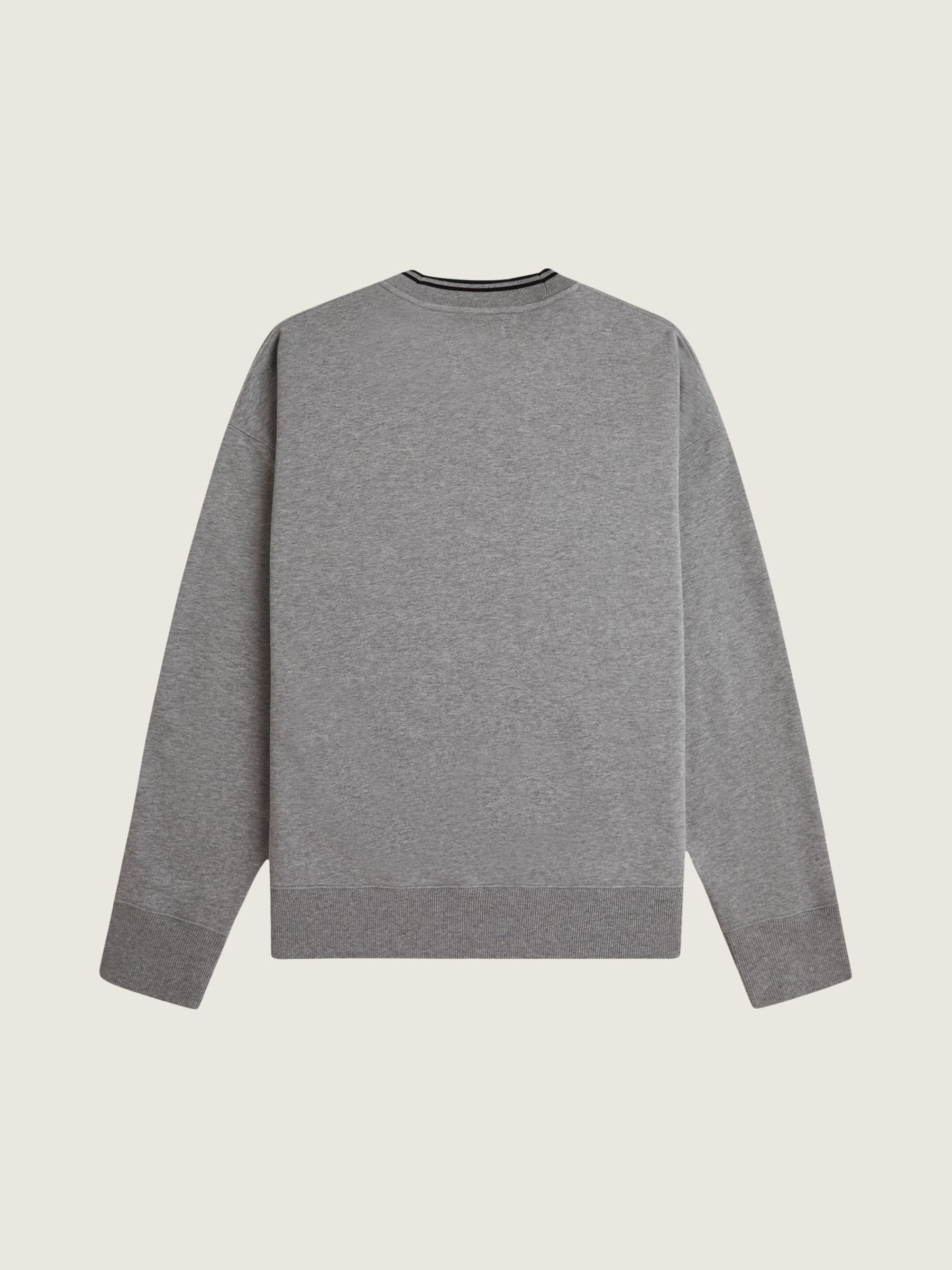 FRED PERRY - Oversized Tipped Sweatshirt - 