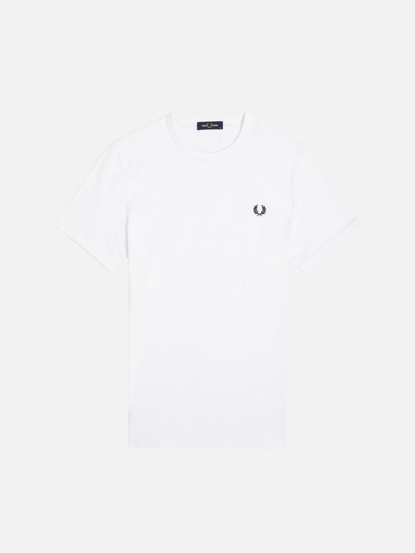 FRED PERRY - Ringer T-Shirt - White