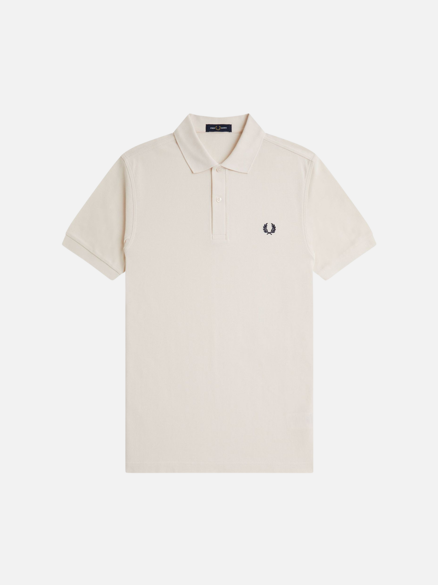 FRED PERRY - The Fred Perry Shirt - Silky Peach / Dark Airforce