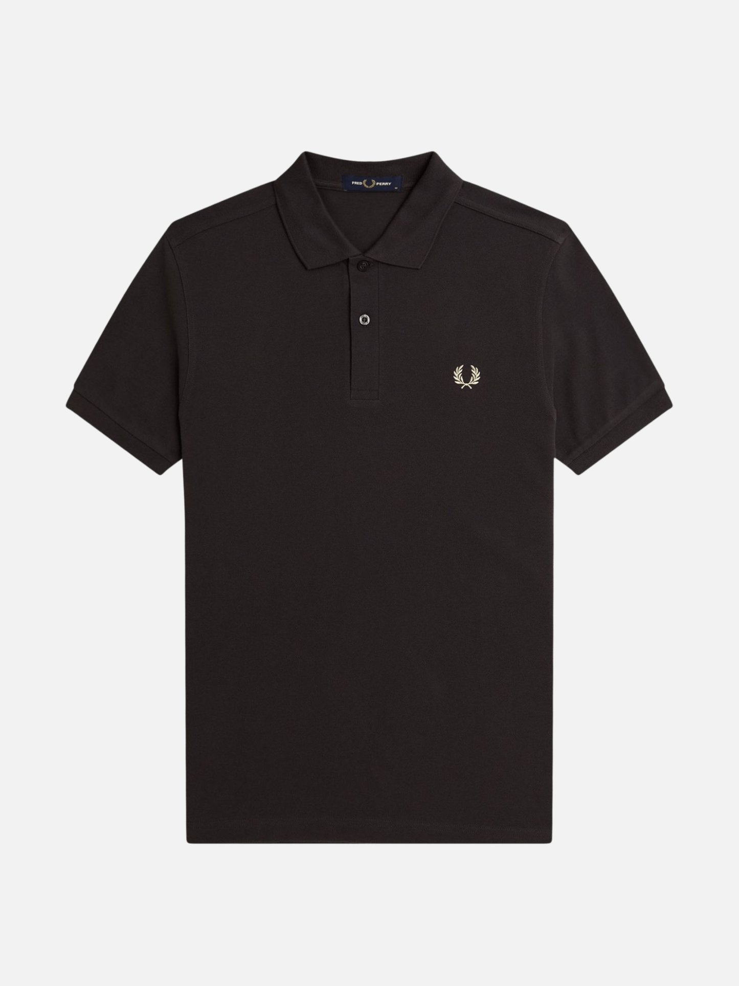 FRED PERRY TOPS Anchor Grey / Oatmeal / S Plain Shirt