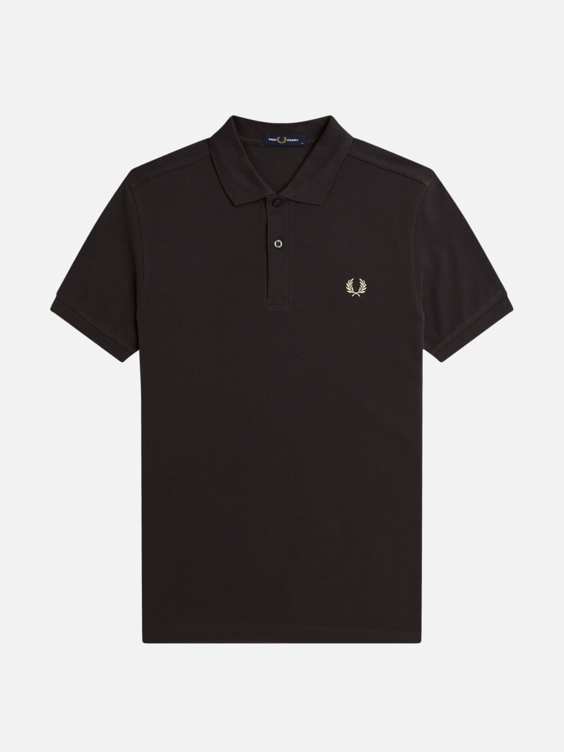 FRED PERRY TOPS Anchor Grey / Oatmeal / S Plain Shirt