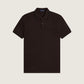 FRED PERRY - Twin Tipped Fred Perry Shirt - Rich Brown / Black