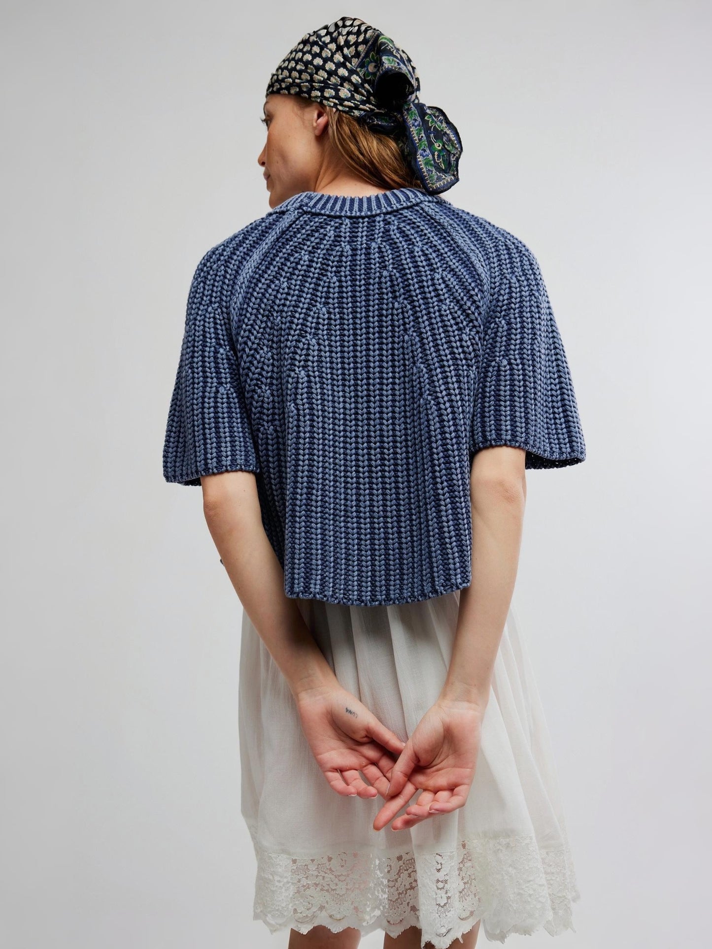 FREE PEOPLE - Army Sweater Tee - 