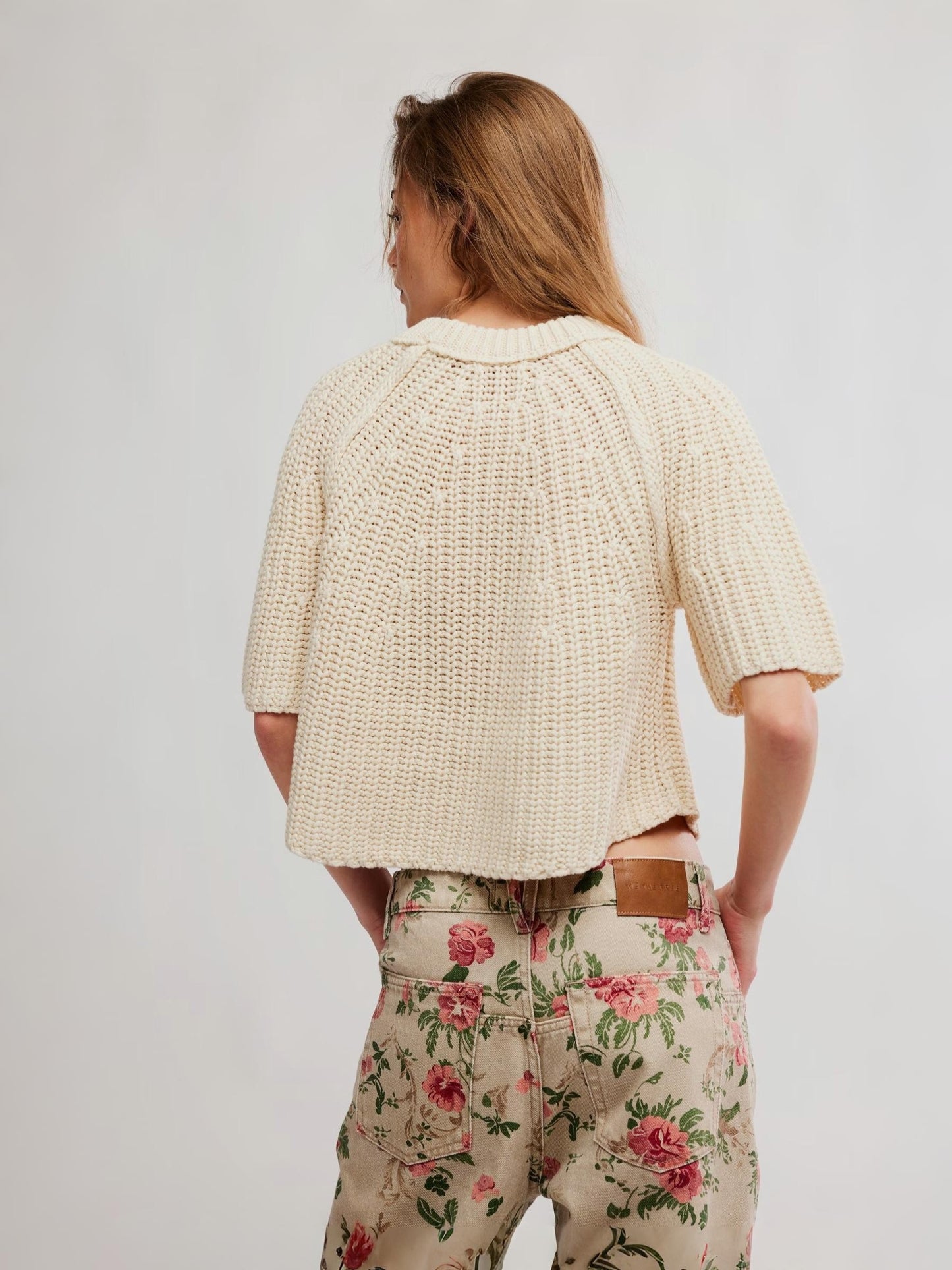 FREE PEOPLE - Army Sweater Tee - 