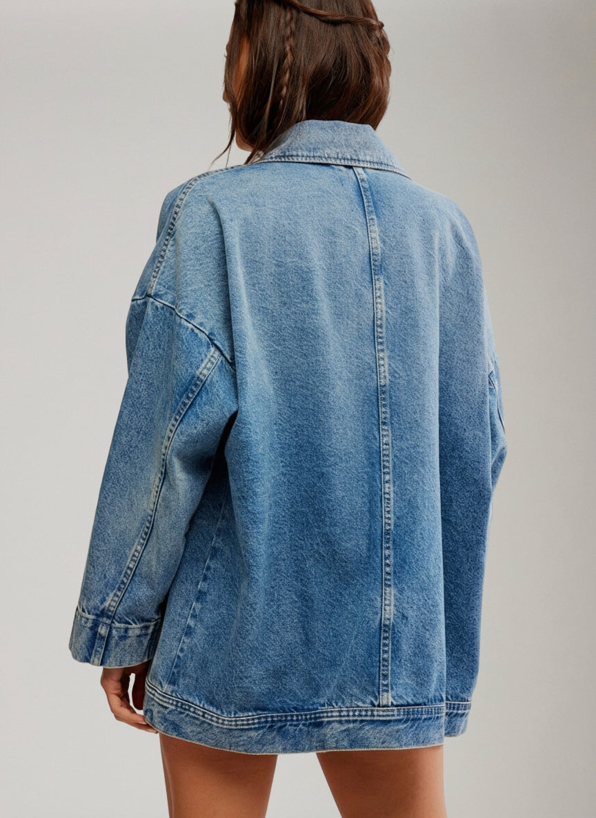 FREE PEOPLE - Avery Denim Jacket - 