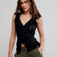 FREE PEOPLE - Blythe Mesh Vest - 