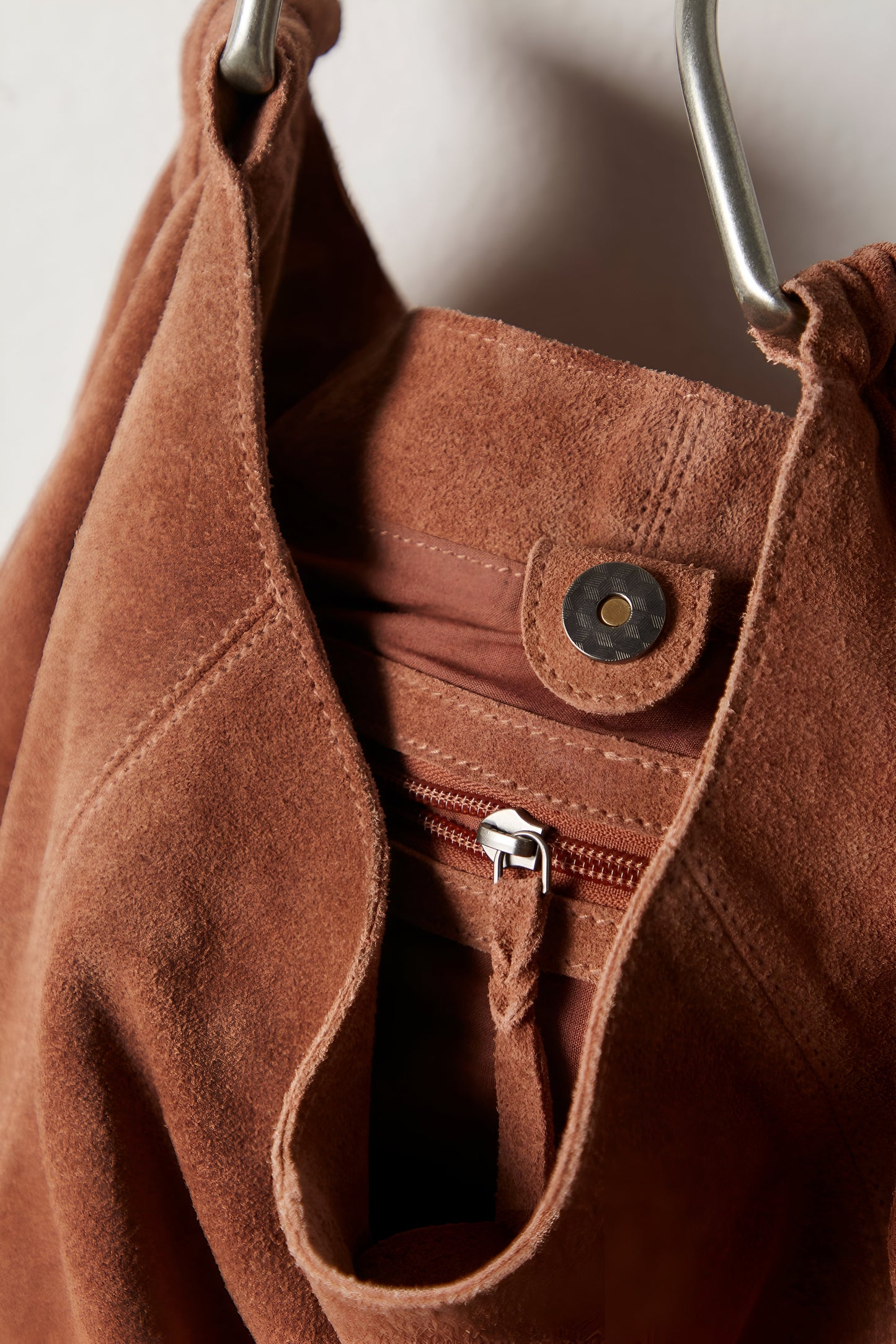 FREE PEOPLE - Bobbi Slouch Suede Tote - 