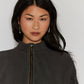 FREE PEOPLE - Celeste Quarter-Zip Top - 