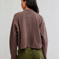 FREE PEOPLE - Celeste Quarter-Zip Top - 
