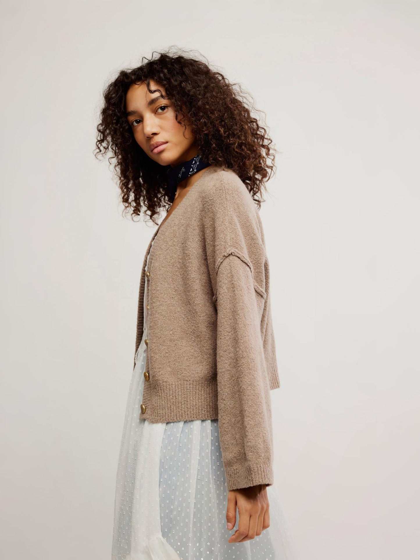 FREE PEOPLE - Cool of the Night Cardigan - 
