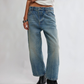 Deep Trance Dropped Boyfriend Jeans - From Beyond