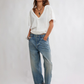 Deep Trance Dropped Boyfriend Jeans - From Beyond
