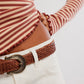 FREE PEOPLE - Easy Does It Striped Longsleeve Top - 