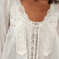 FREE PEOPLE - Evermore Long Sleeve Blouse - 