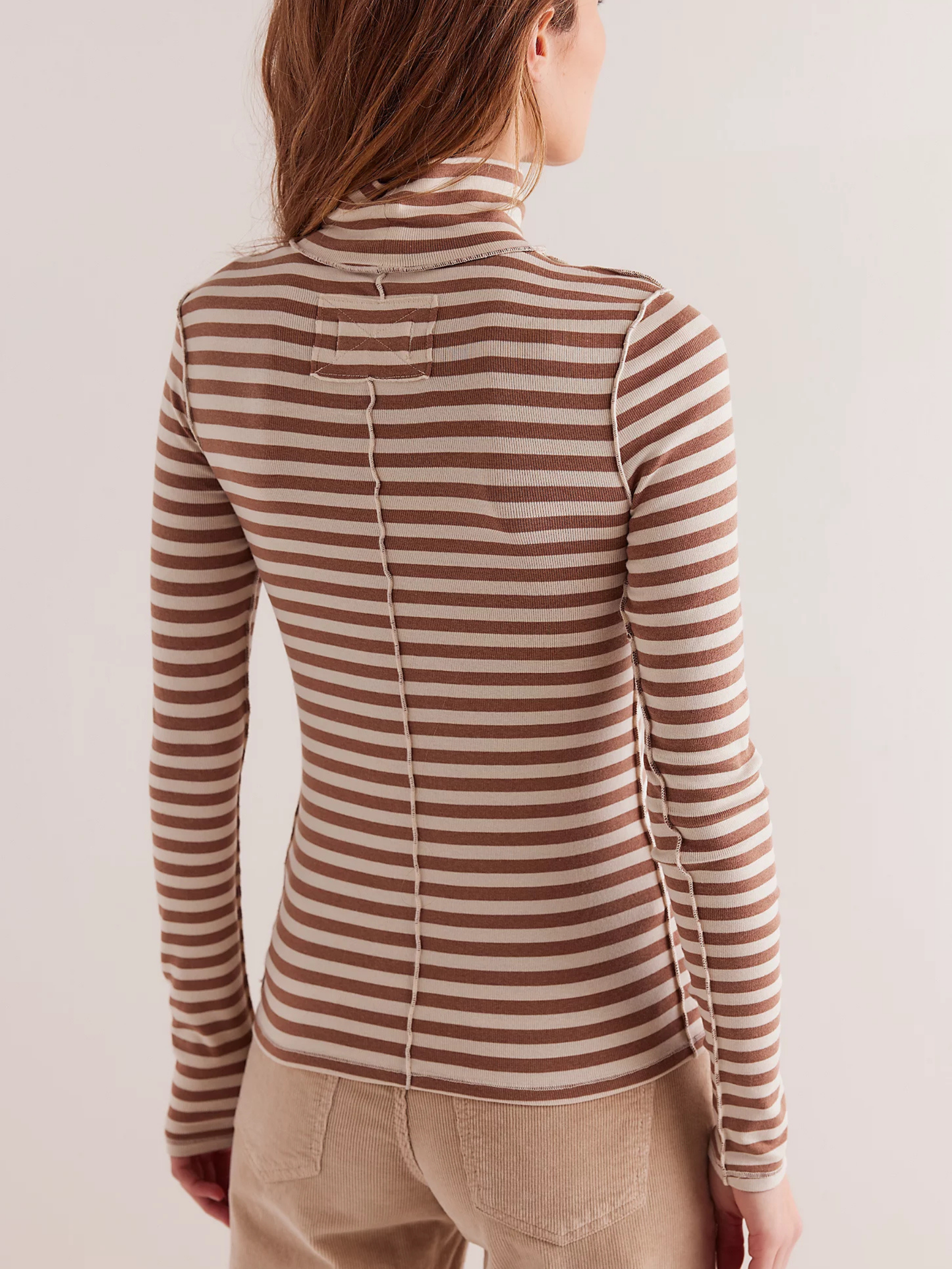 Good Good Stripe Turtleneck Longsleeve Top