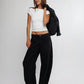 FREE PEOPLE - Good Luck Barrel Jeans - 
