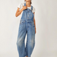 FREE PEOPLE - Good Luck Barrel Overalls - 