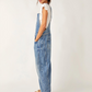 FREE PEOPLE - Good Luck Barrel Overalls - 