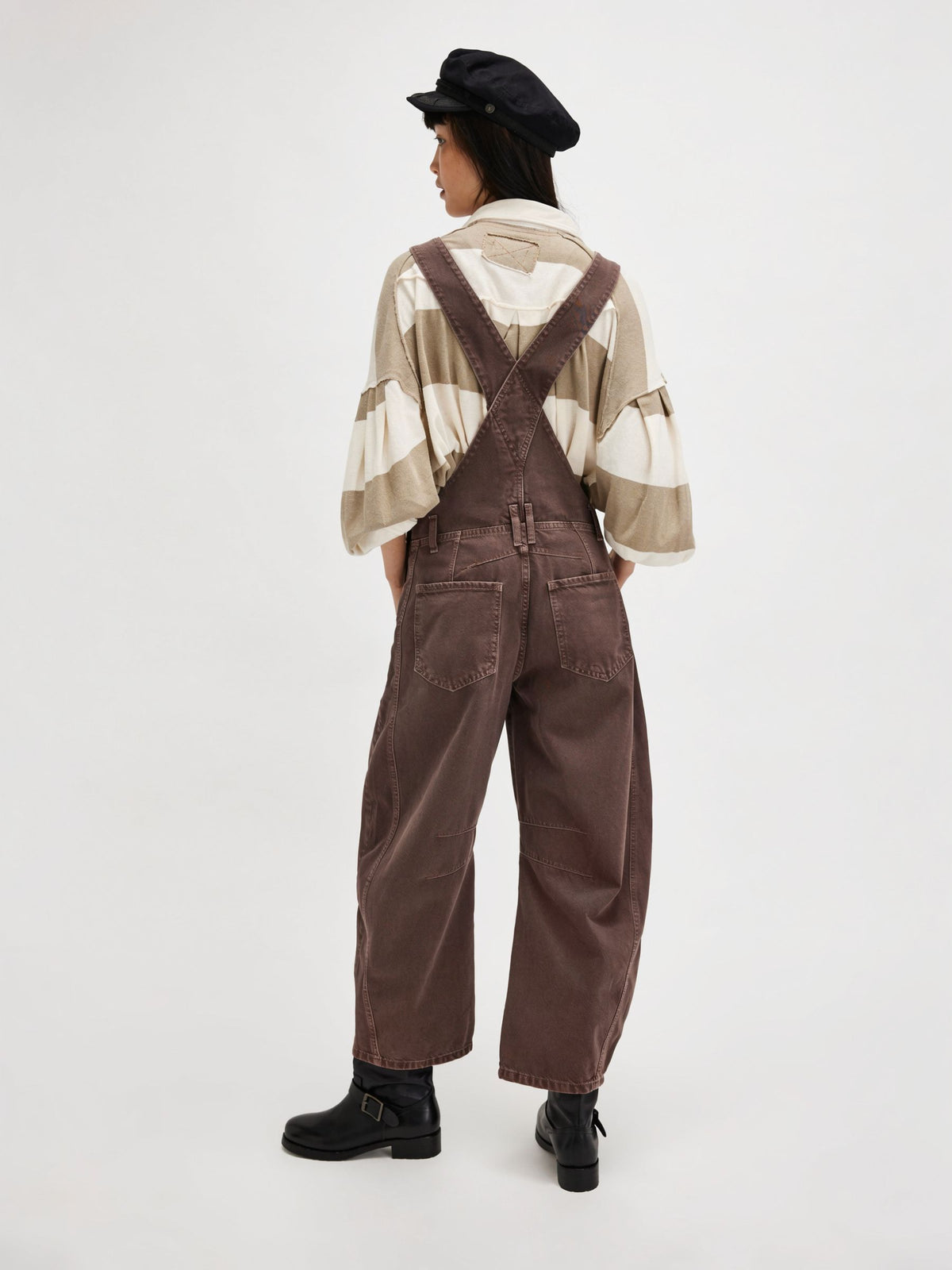 Good Luck Barrel Overalls