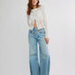 FREE PEOPLE - Jae Longsleeve Knit Top - 