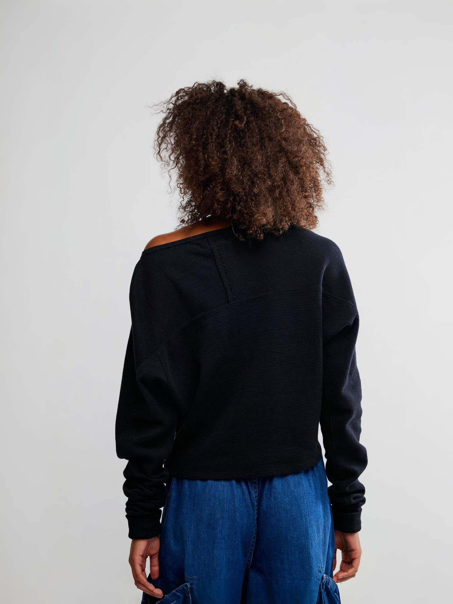 Jess Off the Shoulder Long Sleeve Top
