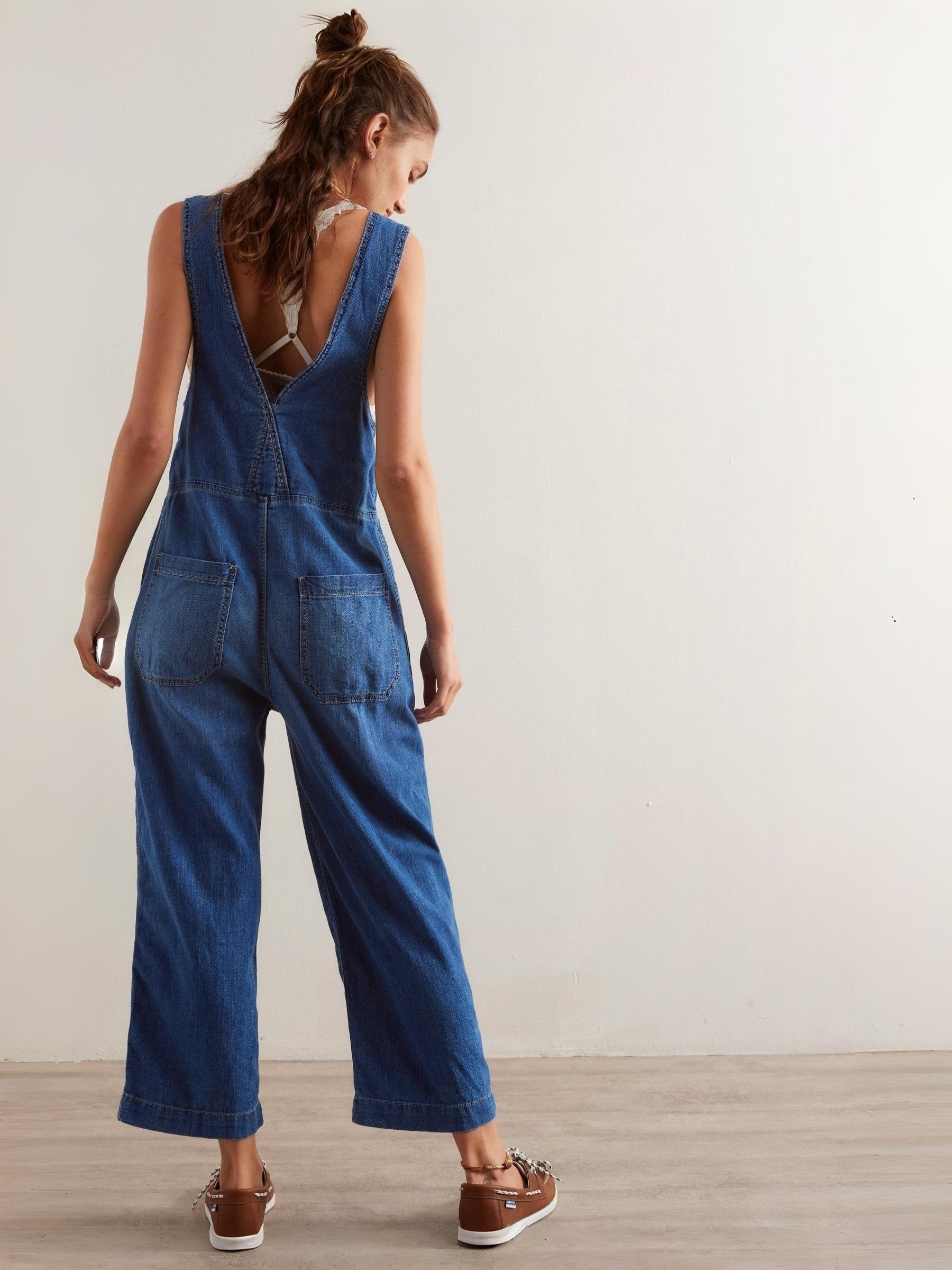 FREE PEOPLE - Jude Denim One-Piece - 