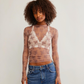 Lady Lux Mesh Long Sleeve