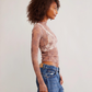 Lady Lux Mesh Long Sleeve
